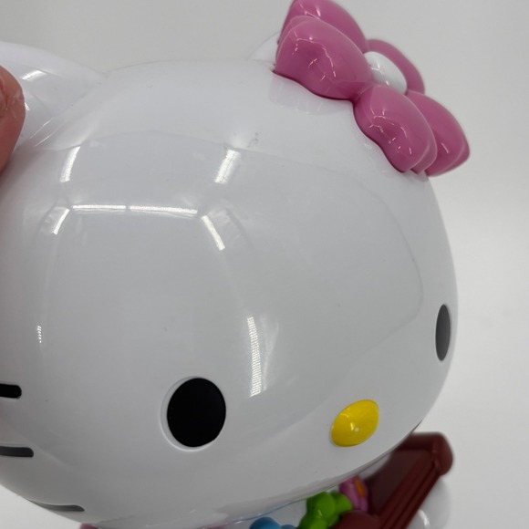 Hello Kitty Hawaiian Ukulele Musical Animated Figure Dancing Hula Tropical WORKS - Picture 4 of 5